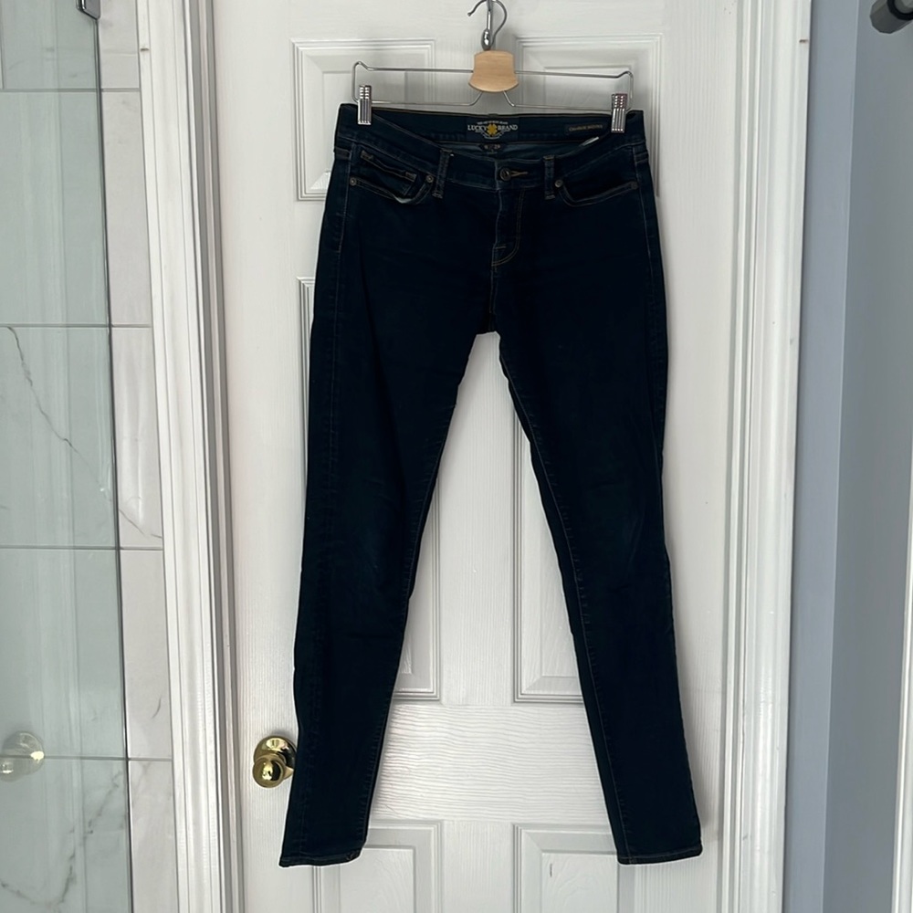 Lucky Brand Jeans, Charlie skinny, size 8/29 long (34 inseam)